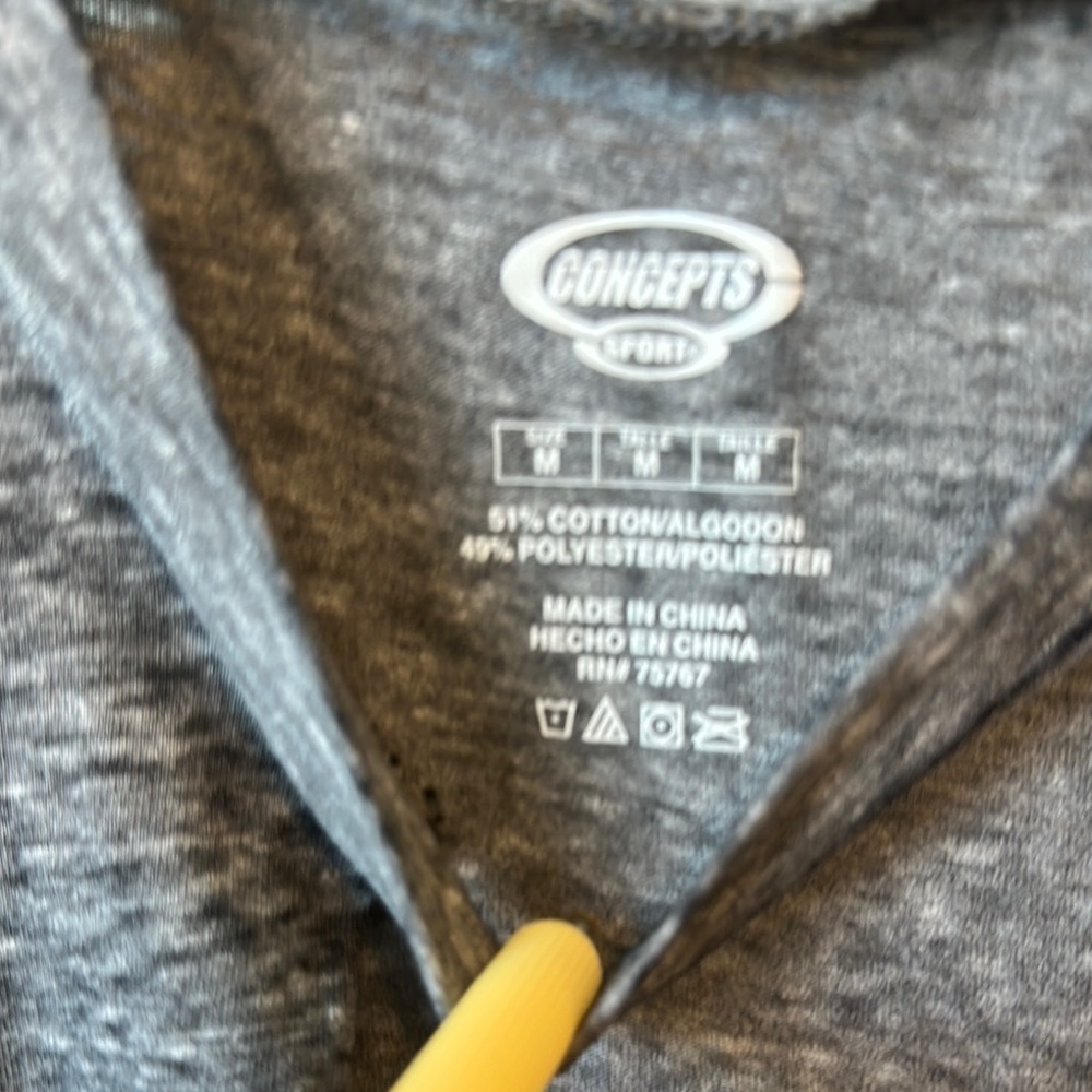Concepts Sport Gray Hoodie